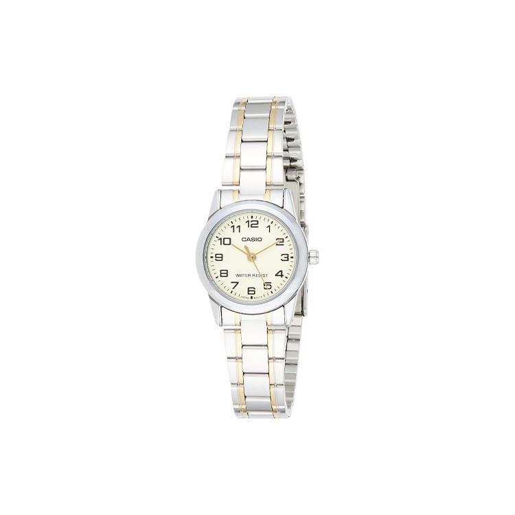 CASIO Women s Standard Series Silver Watch LTP-V001SG-9BUDF