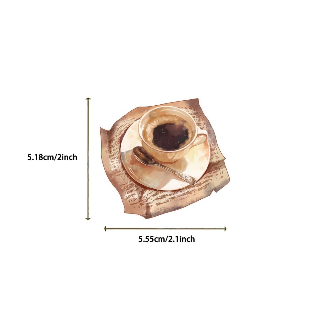 Retro Naklejki 50szt. Kreatywny Estetyczny Zestaw Naklejek na Telefony Komórkowe, Dzienniki, Bagaż, Notatniki, Kubki na Wodę na Festiwale, Imprezy i Urodziny