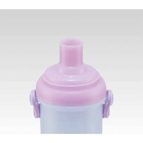 Skater Children's Plastic Water Bottle with Cup, Disney Frozen Design, 480ml, Girls, PSB5KD