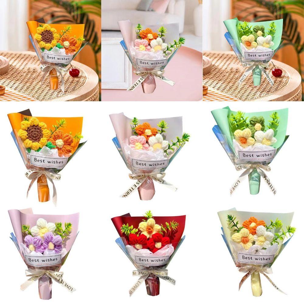 Cartoon Flower DIY Bouquet Bouquet Decoration Mini Flower Bouquet Toy  Valentine'S Day