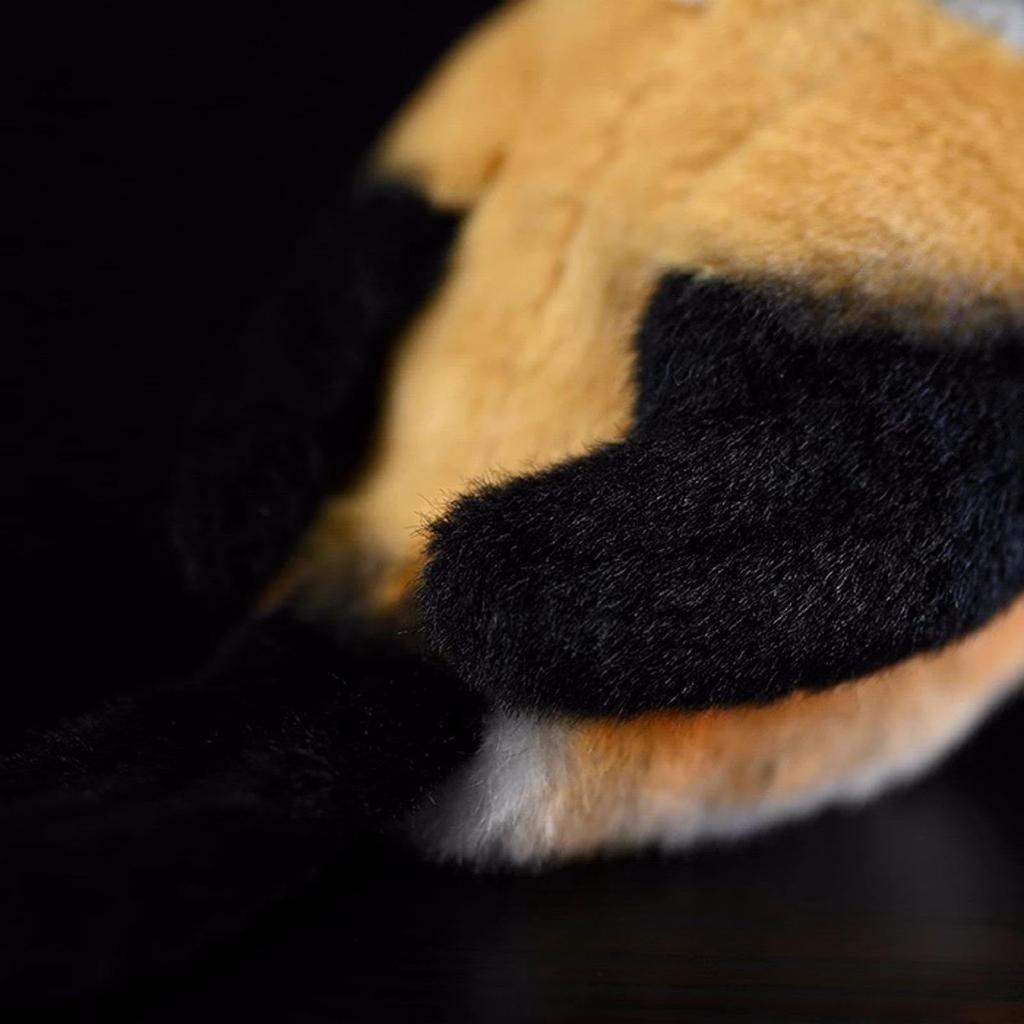 Lilizzhoumax Lifelike Tit Plush Brown Cute Stuffed Christmas Baby Shower Crying Home 12cm Tall Long-tailed Toy, Bird, Animal, Girl's Toy, Gift, Gift,