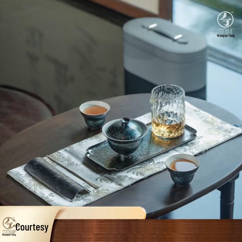 Edenus Crystal Colorful Glaze Kung Fu Tea Set