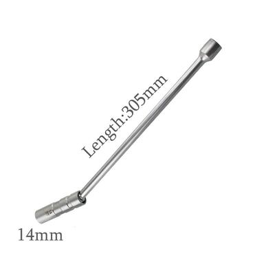 14mm Drive Thin Wall Joint Spark Plug Socket Removal Tool Durable 305mm Lengthen