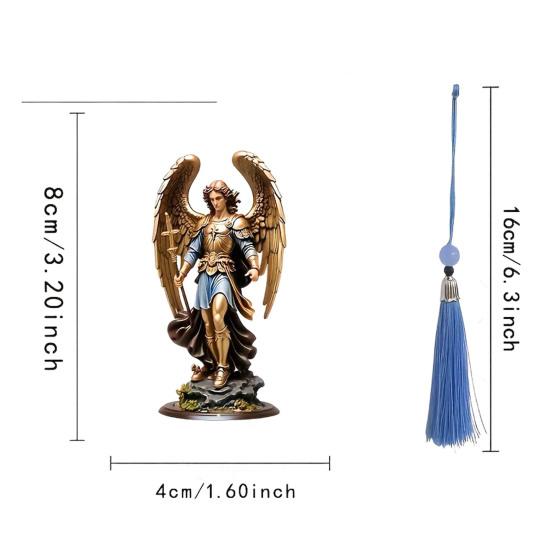 Yousheng Car Angel Ornament Acrylic Flat Hanging Decor with Lanyard Reusable Holiday Pendant for Rearview Mirror Window Wall Tree Gift Decoration