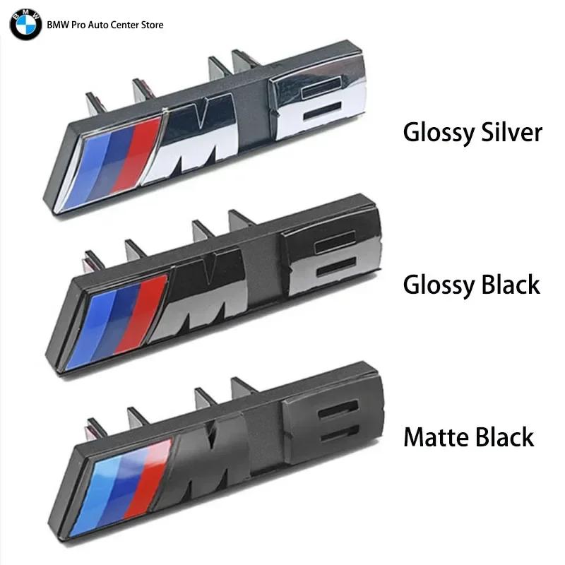 

For BMW Hot 2025 3D ABS Car Front Grille Badge Emblem Buckle For BMW M Logo M2 M3 M4 M5 M6 F48 G01 E84 E83 F39 F10 F30 Car Styli Matte Black