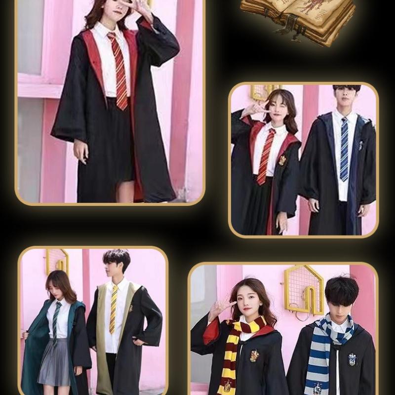 Harry Potter School Robe Cosplay Costume Children's Wizard Robe - Wizard Robe