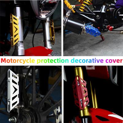 Motorrad-Modifikationszubehör, elektrische Motorrad-Vordergabel, Anti-Fall-Abdeckung, Roller-Auspuffrohr, dekorativ