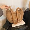 New Casual Woven Bag Women's Vacation Style Straw Woven Bag Women's Versatile Commuter Shoulder Bag Messenger Bag