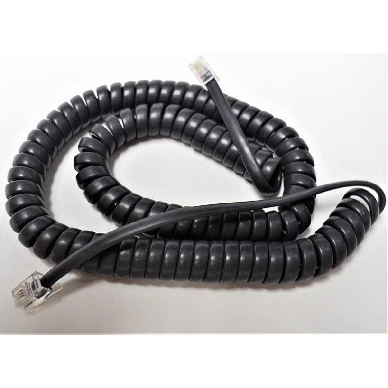 1st Choice Phone Cord, Black, 2 Pack, Universally Compatible 1 Count (Pack of 1)