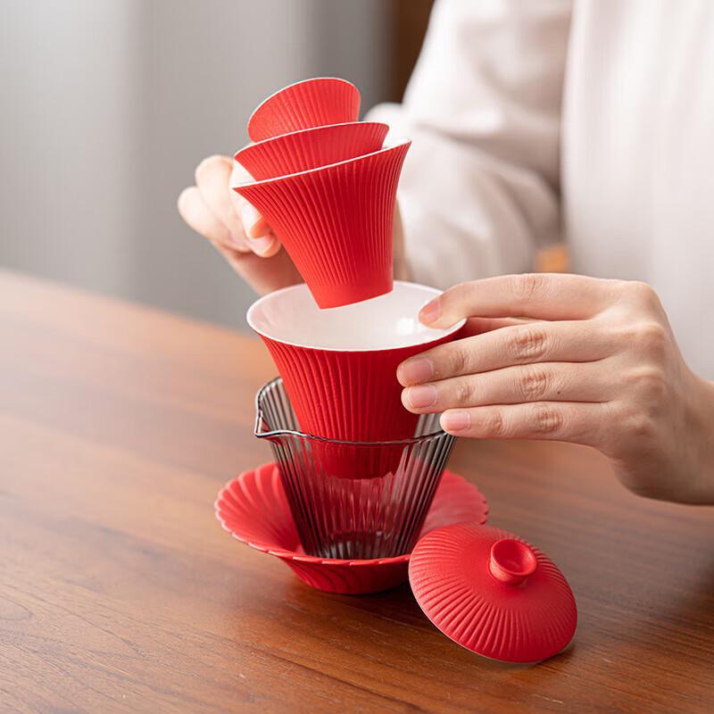 

Dong Ciren Portable Ceramic Travel Tea Set