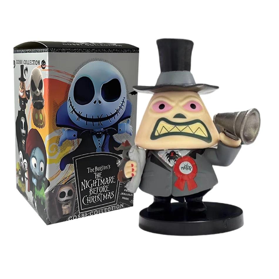 The Nightmare Before Christmas Blind Box Small Size PVC Model  Figures Jack Sally Dr. Collectible Figurine Doll Christmas Gifts