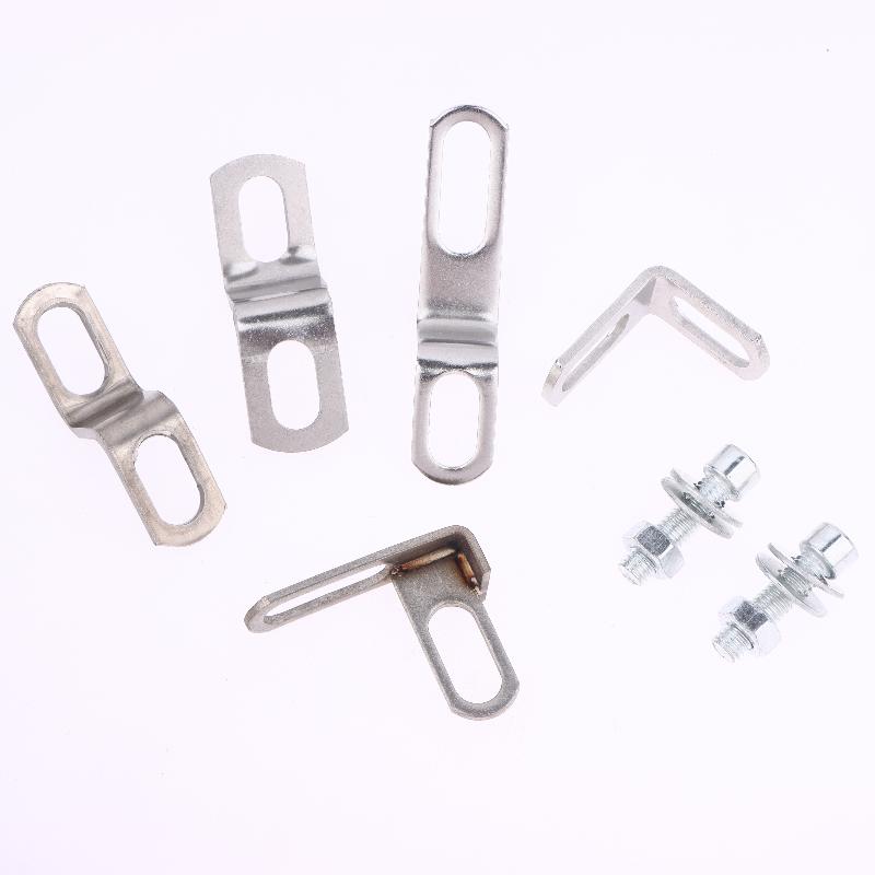 1/2/3PCS Z/L-Shaped Motorcycle Modification Exhausts Pipe Clamps Motorcycle Exhaust Pipe Bracket Stainless Steel Fixed Bracket