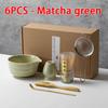 4/5/6PCS Matcha Set Bamboo Matcha Whisk Ceramic Bowl Matcha Ceramic Set Home Tea-making Tools Accessories Birthday Gifts CJTZ004