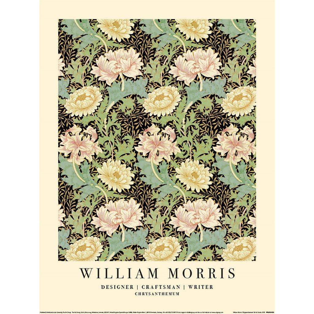 William Morris Chrysanthemum II Print