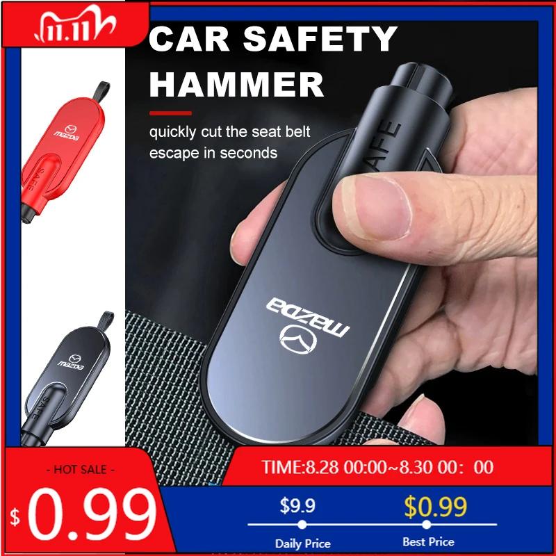 2025 Horký bezpečnostní kladívko pro auto Nouzový únikový nástroj pro Mazda 6 3 CX5 5 2 323 CX7 Demio Atenza Axela MX30 CX30 CX3