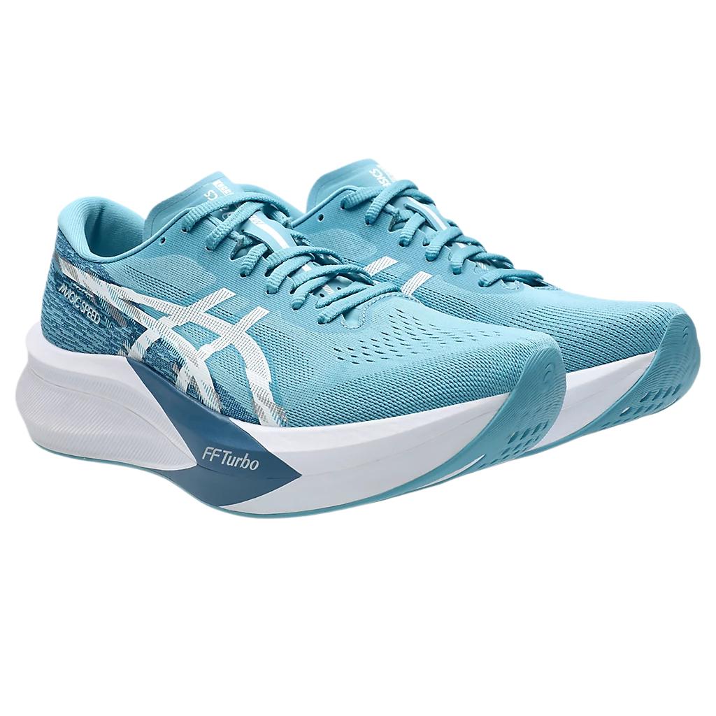 Asics Magic Speed 4 Wide Comfortable Versatile Simple Fashion Low-Top Running Shoes Men Running Shoes Blue 1011B873-402
