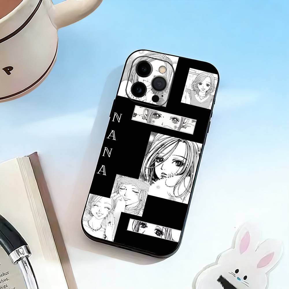 NN-NANA Phone Case Silicone Soft For IPhone 17 16 15 14 13 12 11 X XR Plus Pro Max Plus