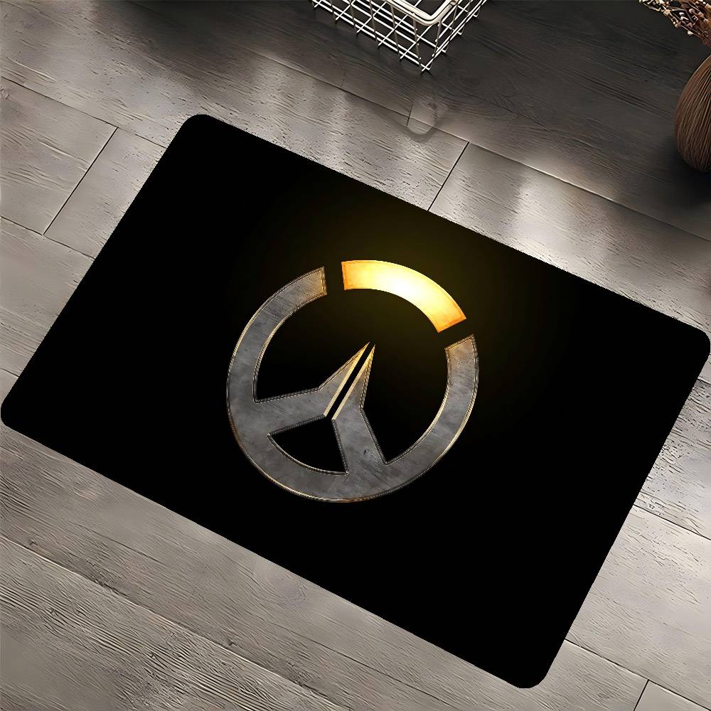 O-Overwatch Games LOGO Kitchen Mat Cheaper Anti-slip Modern Living Room Balcony Printed Modern Home Decor