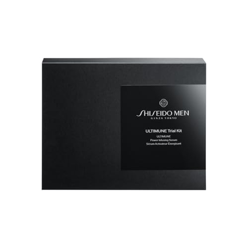 Shiseido Men Geschenk Herren Ultimune Probier-Set S Gesichtsreiniger Toner Serum Haut Reise-Set