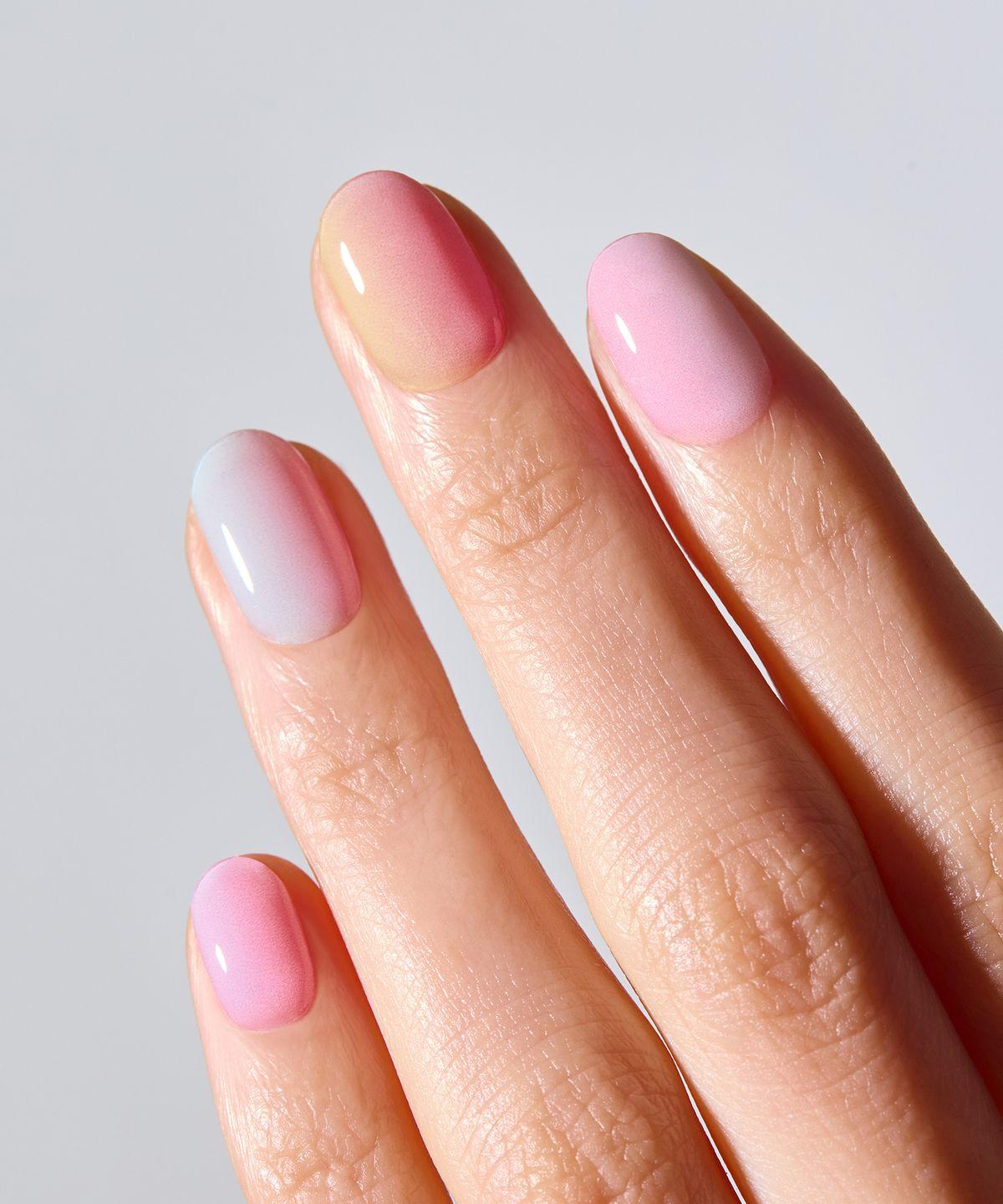 N Cotton Candy Nails