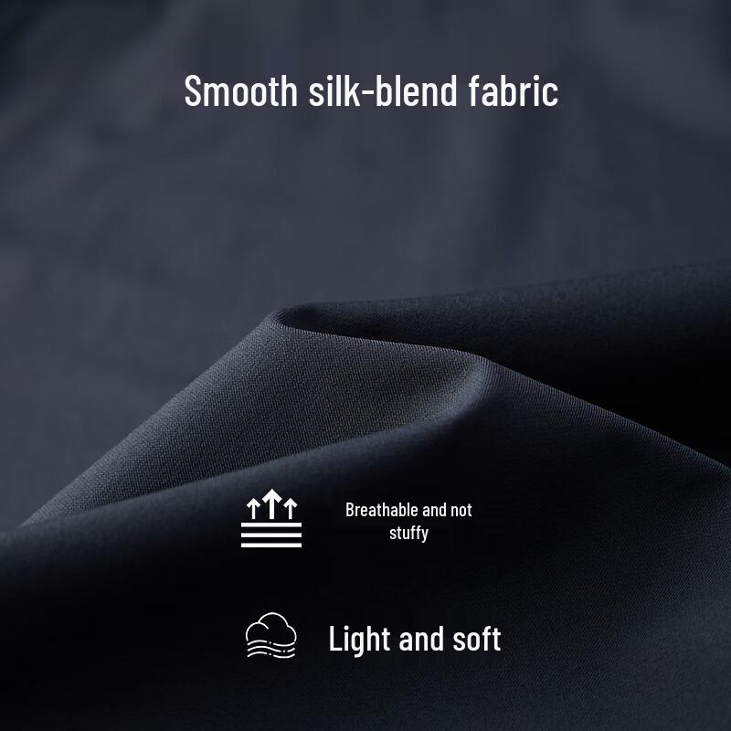 EMZ Ordos Men's Silk Blend Business Jacket