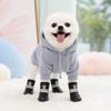 4Pcs Anti-Slip Dog Shoes Waterproof Dog Footwear Fashion Pet Boots  Puppy