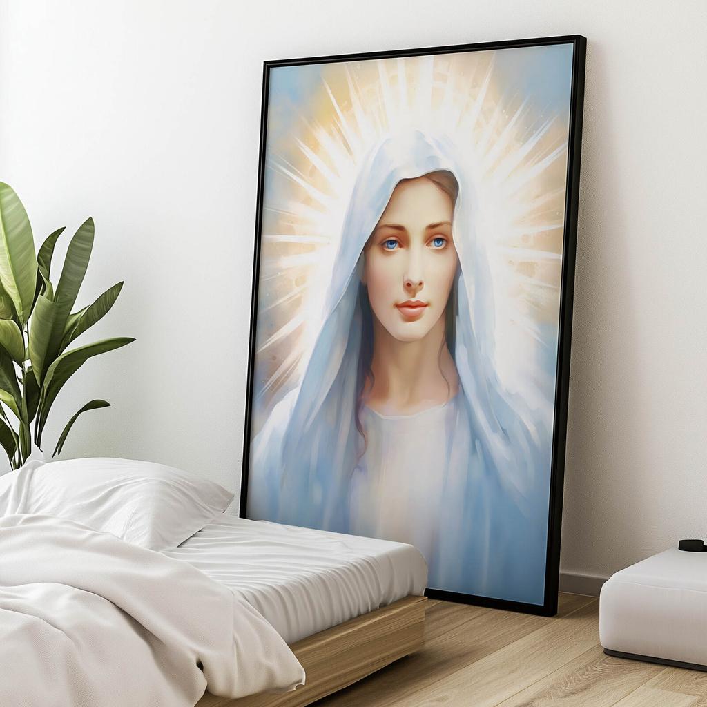 Light of Mary Light of Mary, 40X50 Cm, Unframed, Matte Paper 230 Gsm