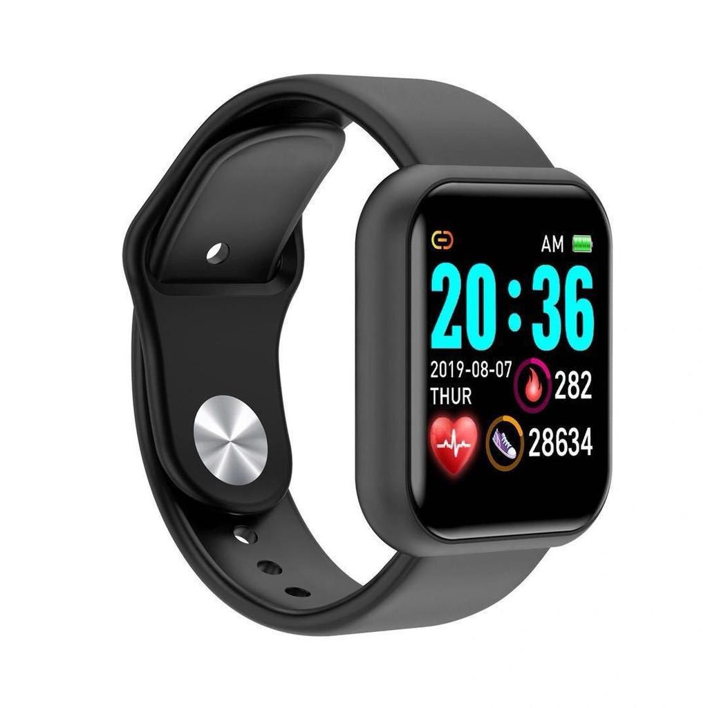 Y68 Wasserdichtes Smart-Armband mit Pulsmesser & Bluetooth