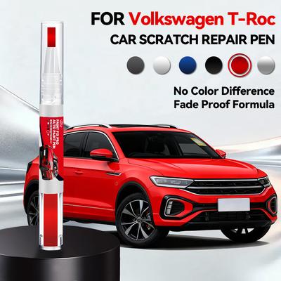 Para Volkswagen T-Roc 2017-2025 A1 Pincel de Reparación de Pintura Retoque Eliminador de Rayones Accesorios de Auto DIY Negro Blanco Gris Azul Plateado