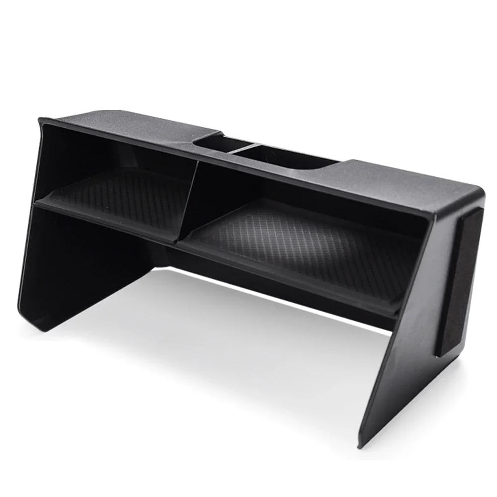 Auto Mittelkonsolen Organizer Box für Volkswagen VW Golf MK8 Golf 8 2020 - 2025 LHD Aufbewahrungsbox Behälter Etui Zubehör