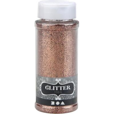 Fine Glitter - Copper - 110 G - Ideal for Embellishing Your Creations - For Adults