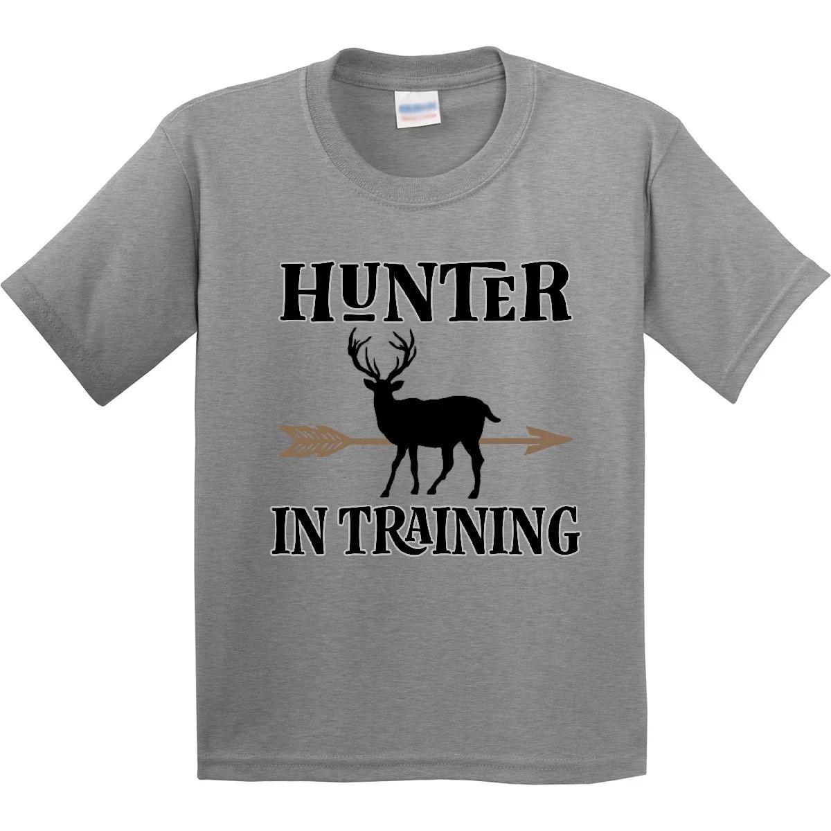 Inktastic Hunter In Training Hunting Youth T-Shirt Hunt Future Childs Boys Buck 130