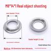 304 Stainless Steel Bowl Gasket with Washer for Adjustable Foot Cup and Recessed Hole Screw