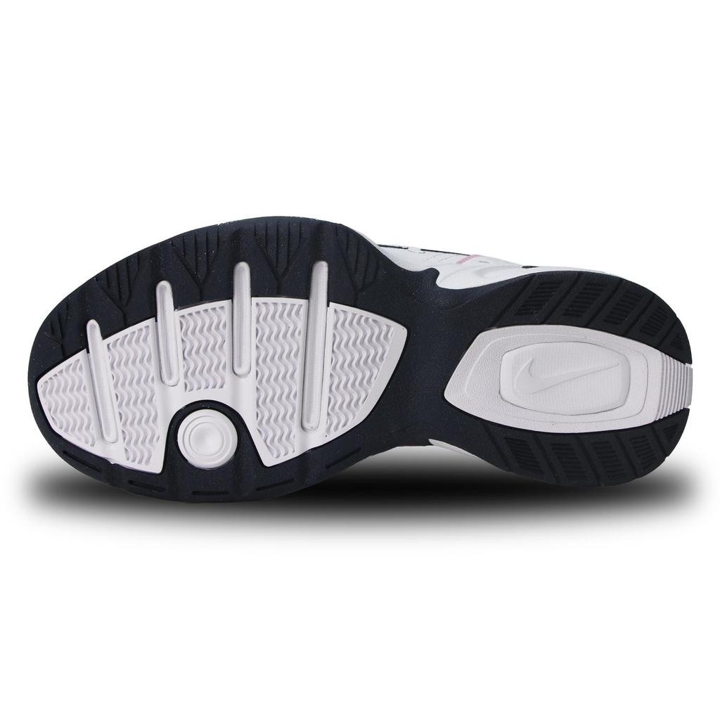 Nike Air Monarch 4 Relaxation Low Top Chunky Sneakers Unisex Black White 415445-102(Team58-)