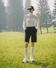 OBER GOLF Mesh High-Neck Base Layer (Brown)