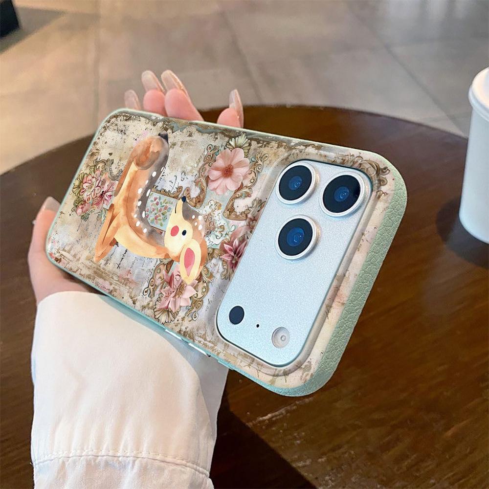 

A Little Red Deer Pattern Design Shockproof Phone Case For IPhone 11 12 13 14 15 16 17 Pro Max 16 Plus 17 Air Cover Case iphone 14