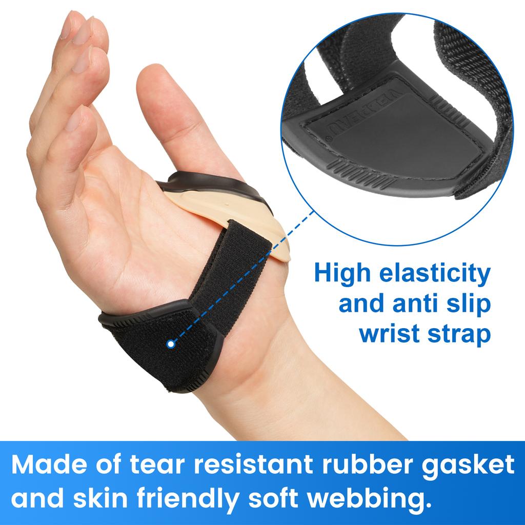 VELPEAU CMC Thumb Brace Orthosis for Arthritis, Osteoarthritis and Pain Relief, Anti-Slip Thumb Splint Stabilizer for Men Women
