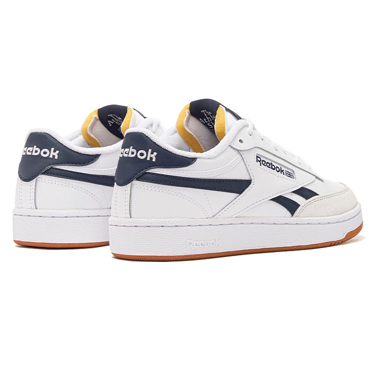 Reebok Club C Revenge Ретро Повсякденні Зручні Універсальні Кросівки Унісекс кросівки Білі Блакитні 100069799
