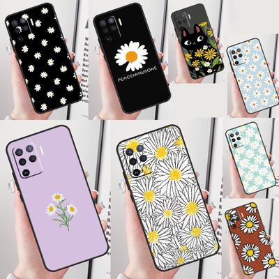Daisy Flower Phone Case For Oppo A78 A18 A98 A40 A60 A80 A16 A76 A96 A91 A15 A17 A74 A94 A54 A57S A38 A58