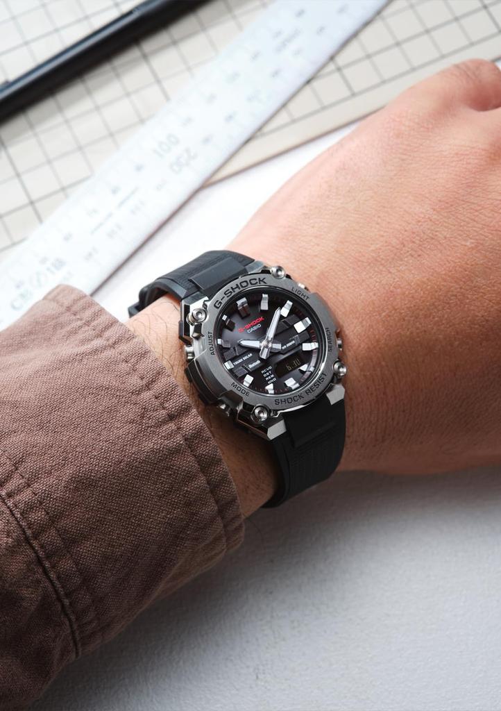 Watch Bluetooth Equipped with Solar Black [Casio] G-Shock [] G-STEEL GST-B600-1AJF Men's