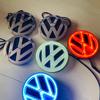 XYZ1 Volkswagen 11CM 4D LED Car Front Rear Emblem Badge light For VW Polo Golf Jetta Beetle CC Tiguan Touran Passat MK7 MK5 B5 B6