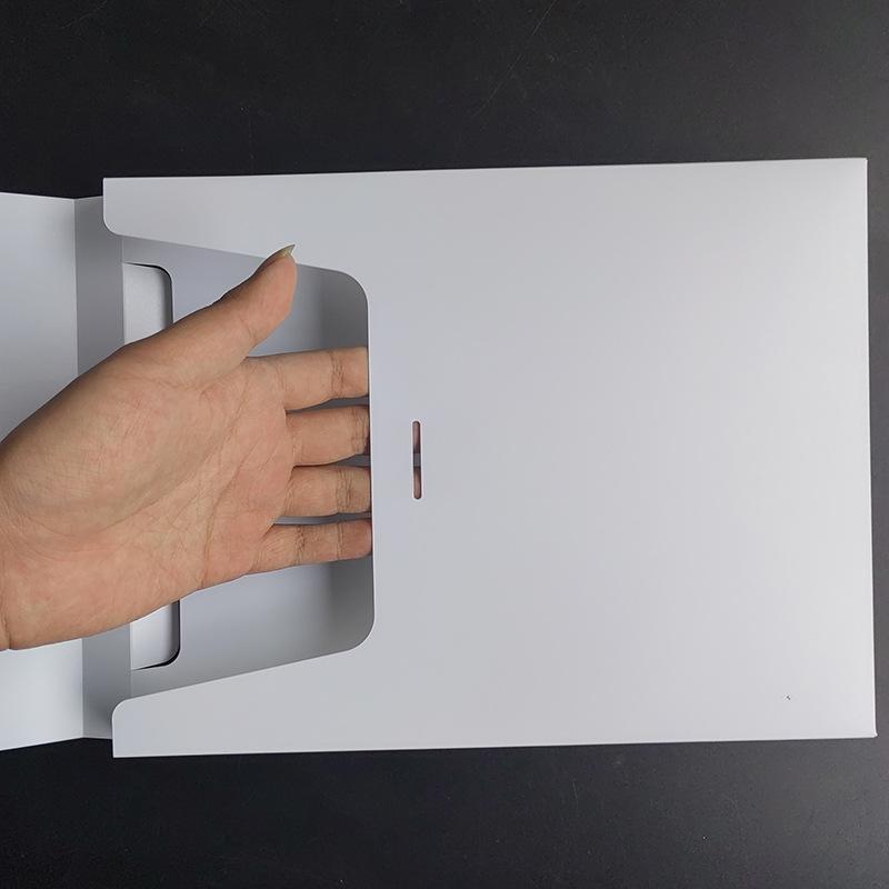 A4 Hanging File Box & Display Board: Flip-top Transparent Storage for Documents & Stationery