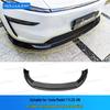 Tesla Model YL CMST Style Real Carbon Fiber Front & Rear Lip Hood Kit