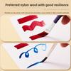 6 pcs sets multi-functional round head art painting plastic rod children DIY paint watercolor gouache oil brush for art lessons