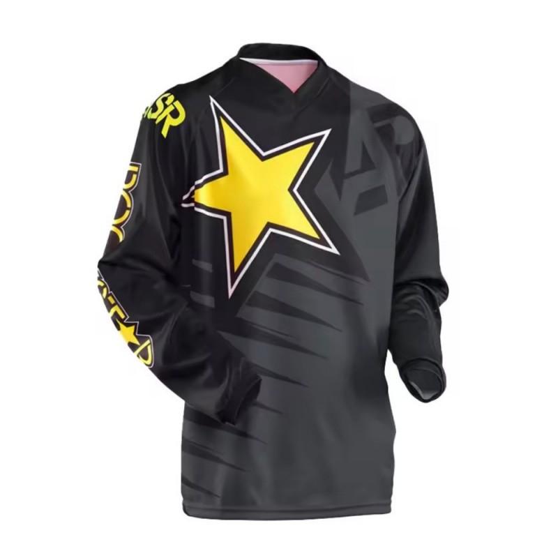 Long Sleeve Cycling Jersey Moisture Wicking Breathable Quick Dry Biking Shirt Men Women