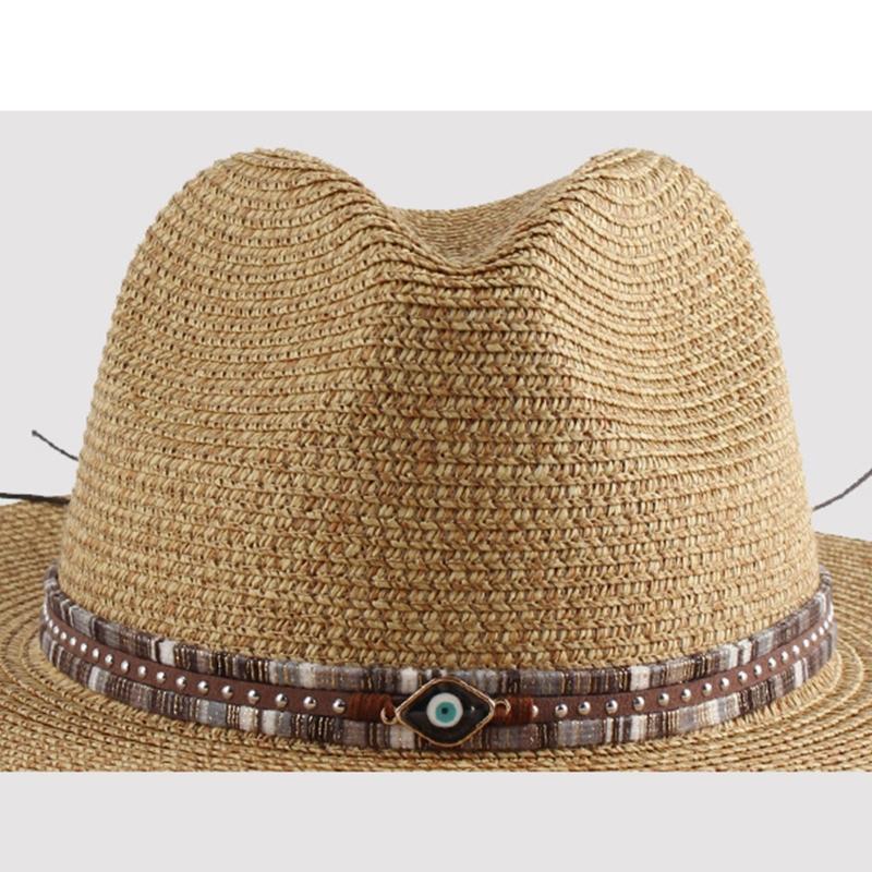 Unisex Hat Belts Stone for Travel Photography Props Handmade Belt Hat Bands