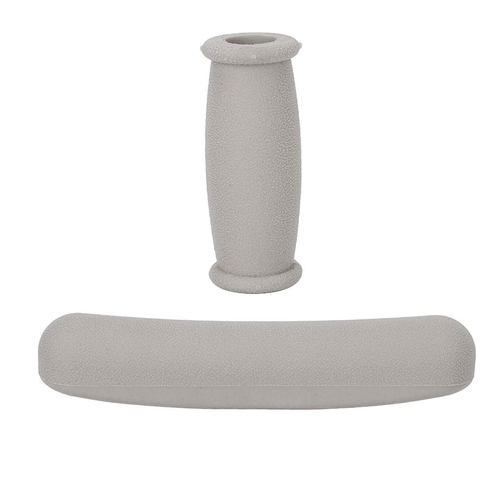 4pcs Extra Thick Cushioned Anti Slip TPU Crutches Replacement Pad for Armpits Hand Grips for Standard Aluminum Crutches