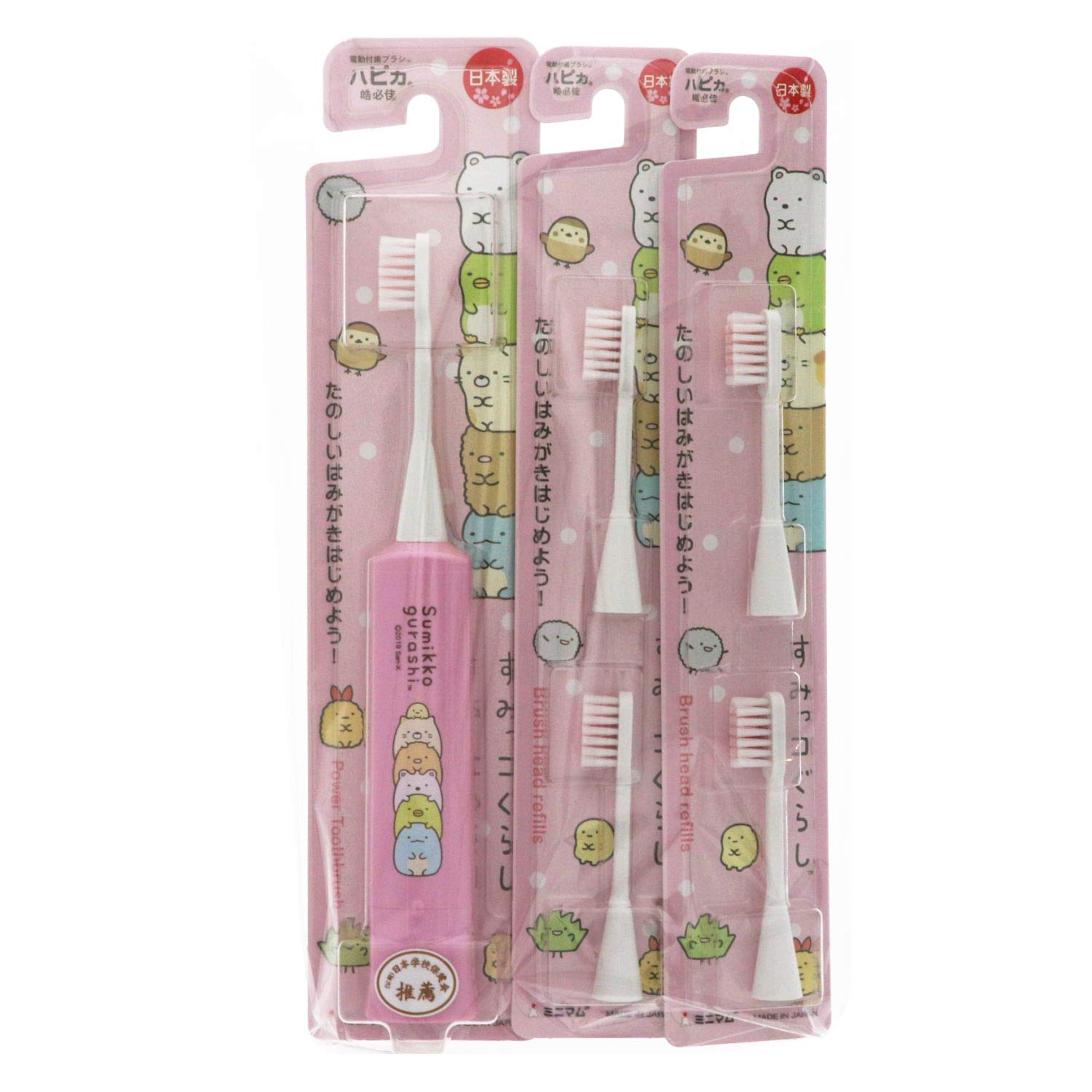 

Hapica Sumikkogurashi Hapica Розовый 1 шт. + 2 сменные насадки