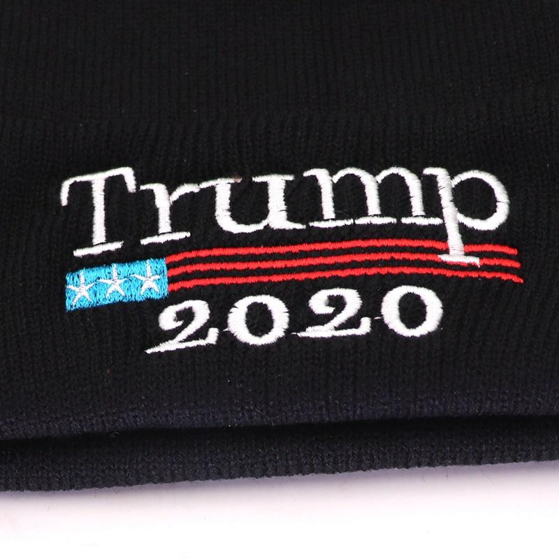 2020 Trump Donald Beanie Hat Make America Great Again Knit Beanie Warm Cap Ski