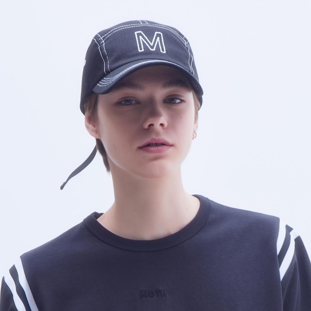 Moseu Stitch Camp Cap_Black